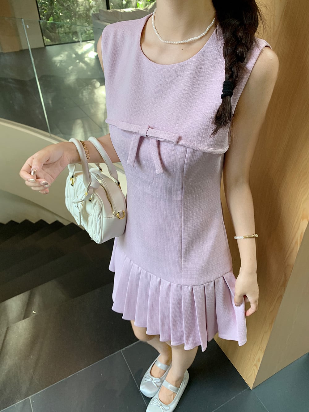 【dress】ノースリーブワンピース　M24677