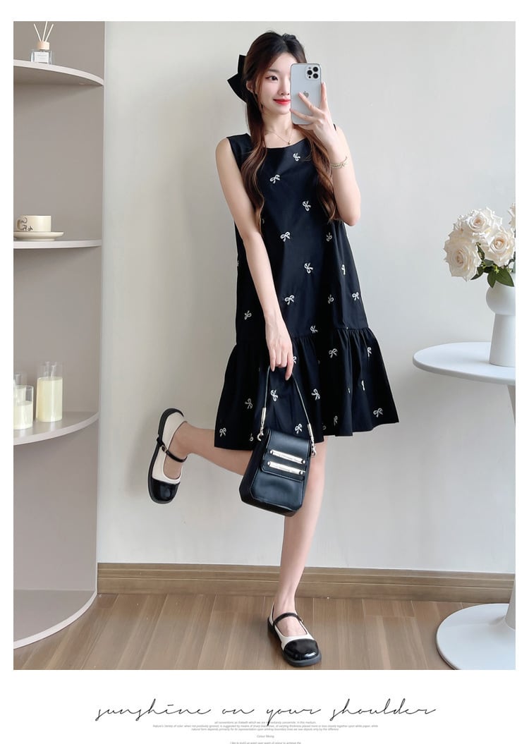【dress】ノースリーブワンピース　M24645