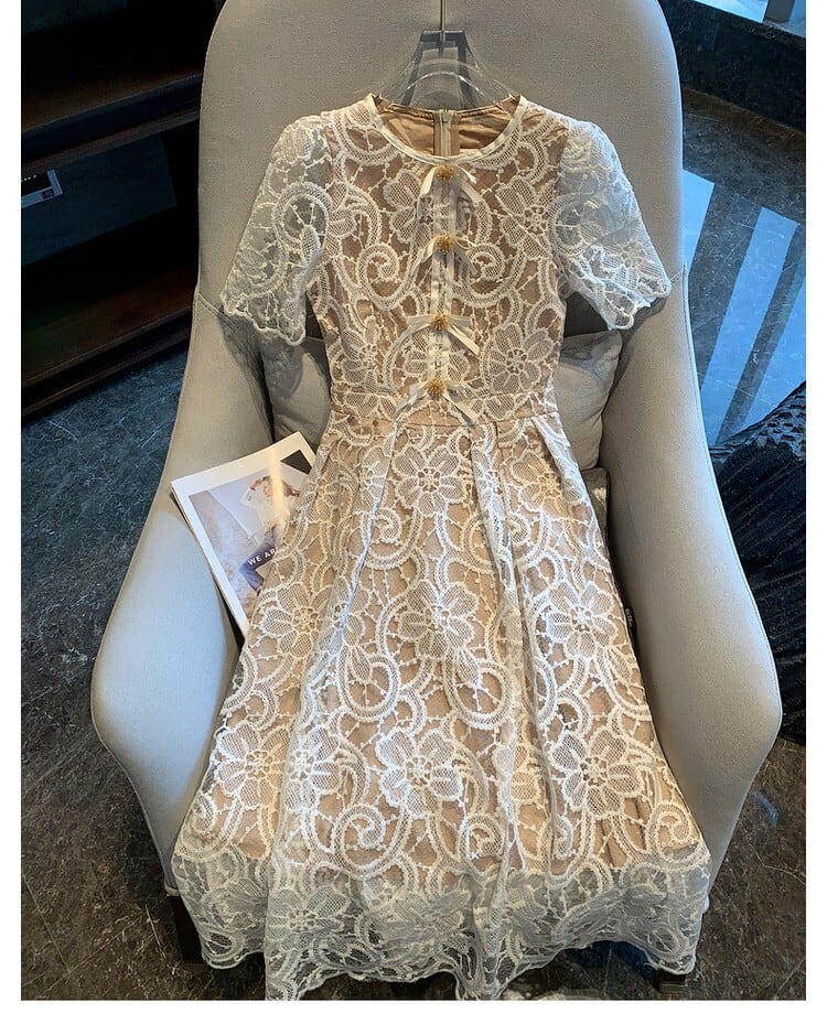 【dress】レースワンピース　M24544