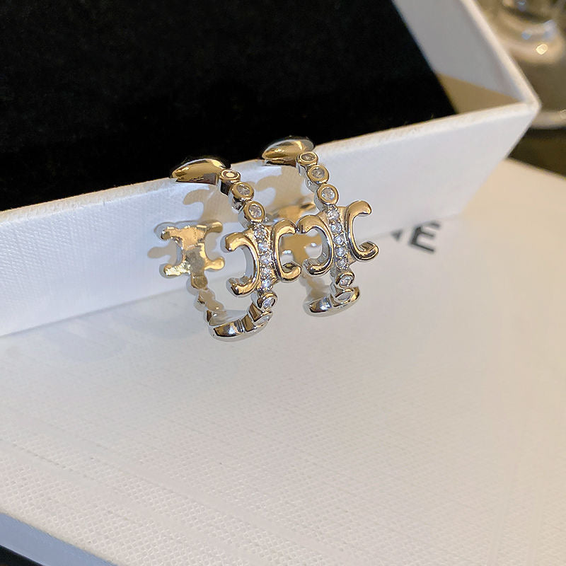 【小物】キラキラピアスアクセサリーF7799