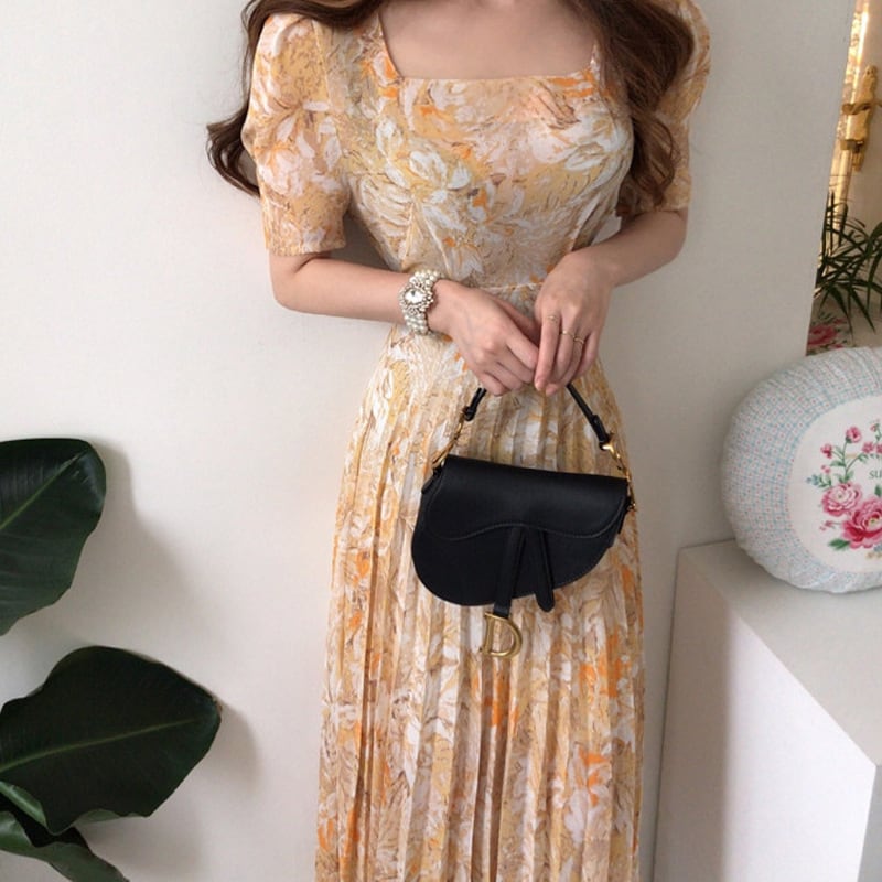 【dress】プリントワンピース　M24231