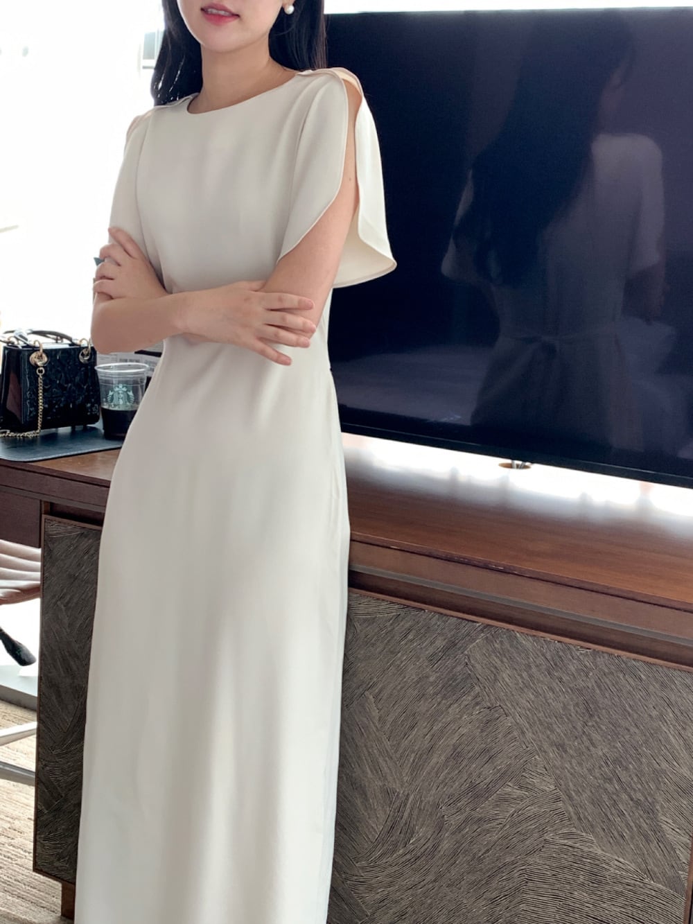 【dress】無地ワンピース　M24728