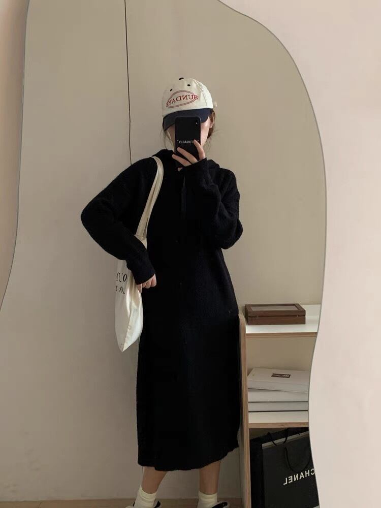 【dress】フード付きワンピース　M19128