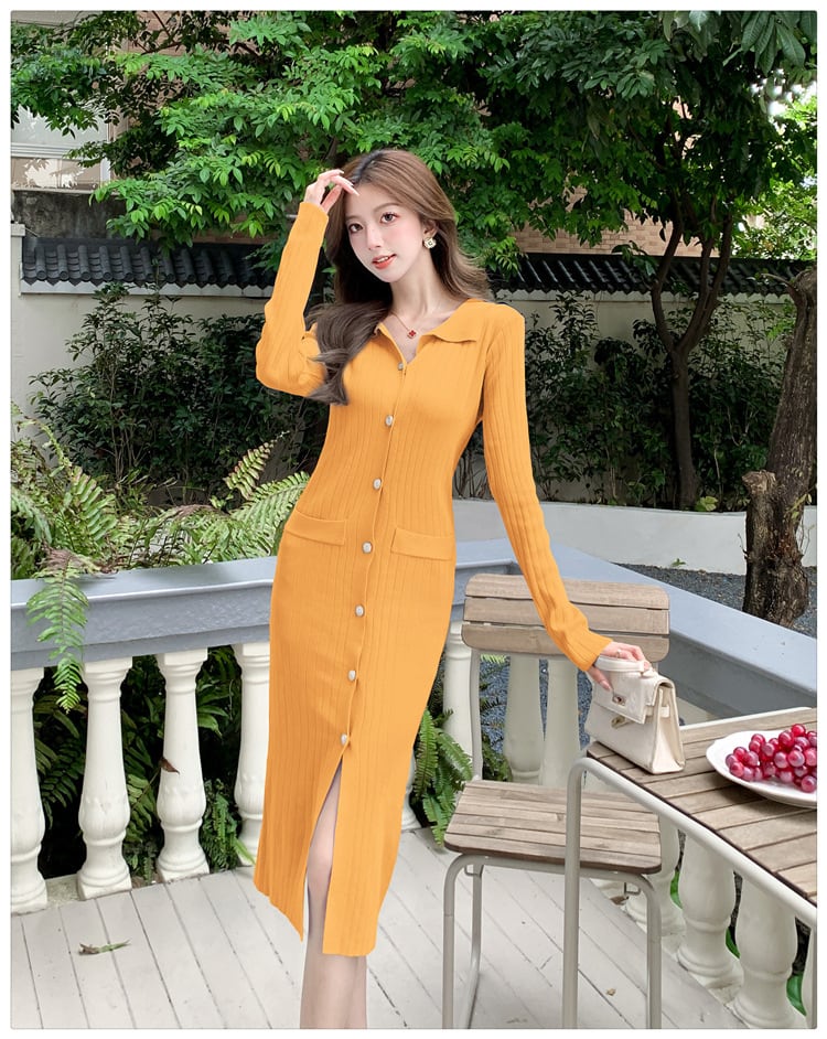 【dress】ニットワンピース　M25802
