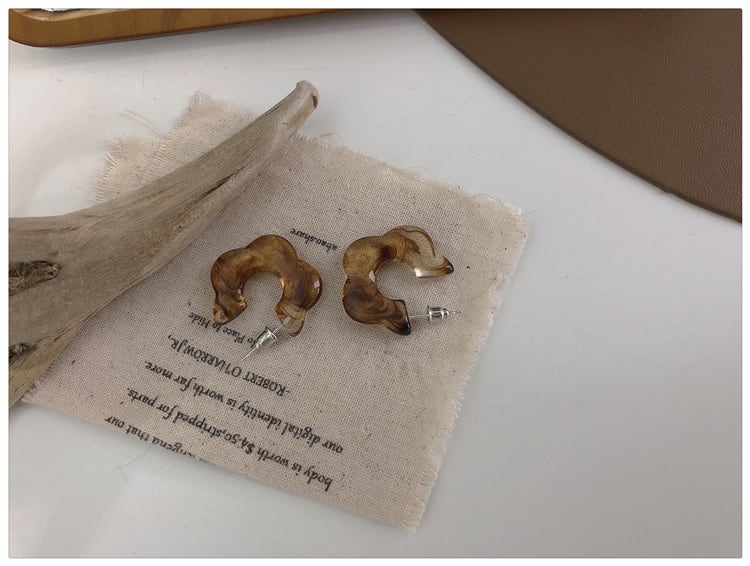 【小物】激売れ中 chicレディーススウィートサークル花形ピアスアクセサリー