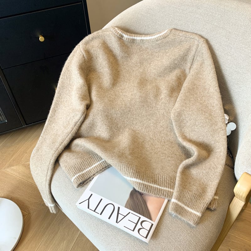 【outer】ニットカーデ　M28917