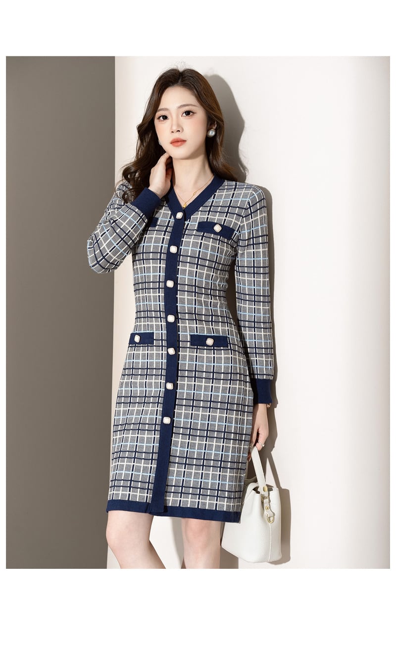 【dress】ニットワンピース　M26168