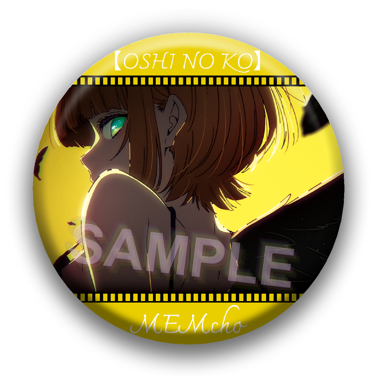 【GOODS】推しの子 58mm 缶バッジ クリア Q2382