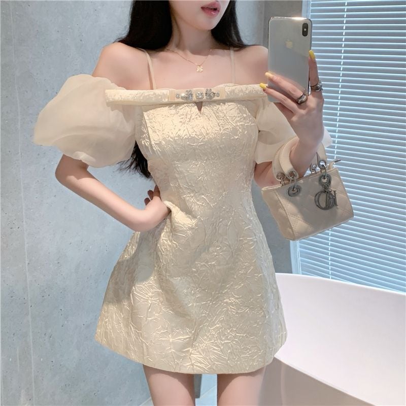 【dress】デートワンピース　M24386