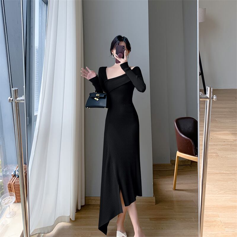 【dress】ニットワンピース　M18561