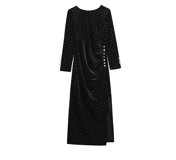 【dress】スリットワンピース　M18723