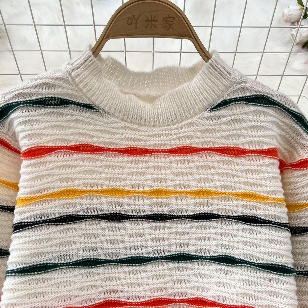 【set】ニットセーター×スカートセット　M18458