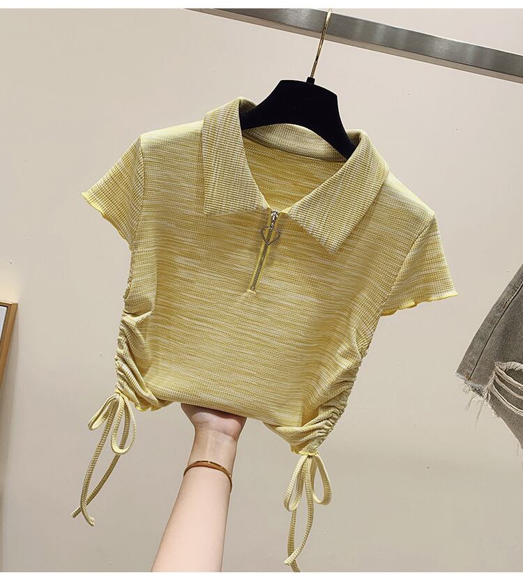 【tops】POLOネックTシャツG20675