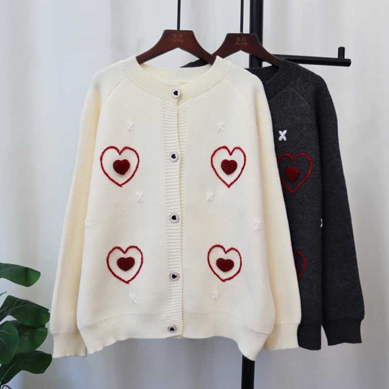 【outer】ニットカーデ　M25687