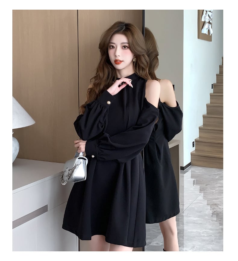 【dress】オフショルダーワンピース　M28871
