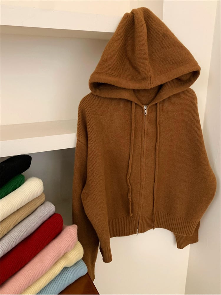 【outer】Wジップニットカーデ　M25963