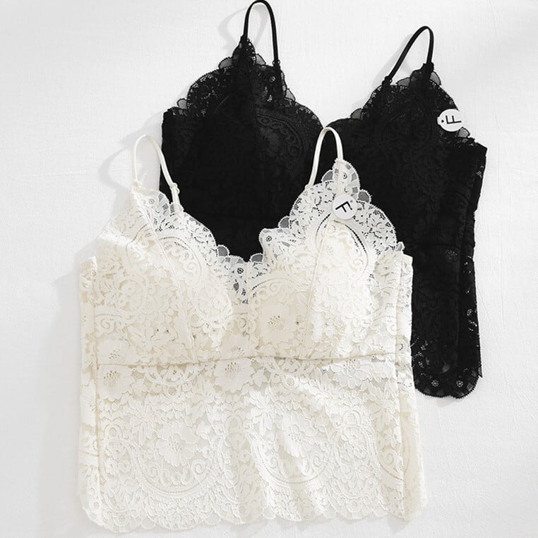 【tops】レースカップ付きキャミソール　M29520