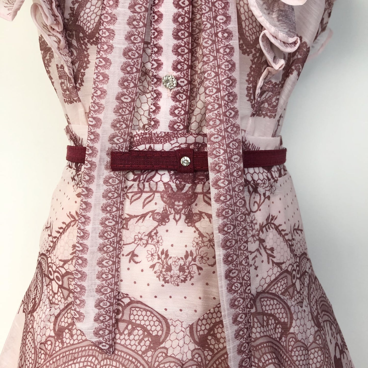 【set】フリルブラウス×ロングスカートセット     N3073
