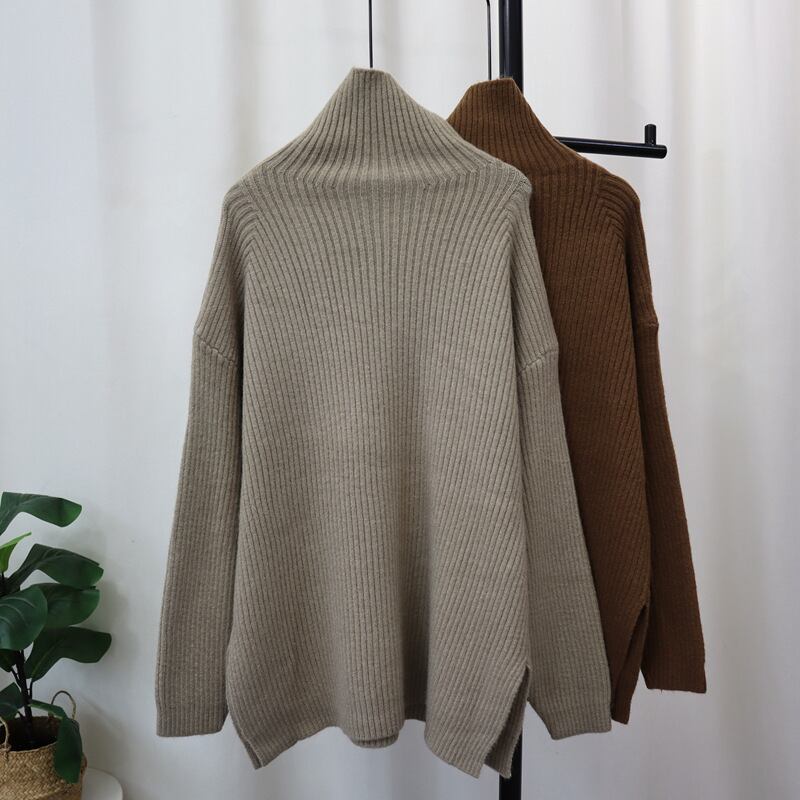 【tops】ハイネックニットセーター　M27394