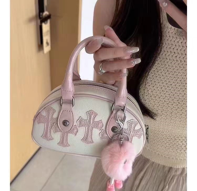 【小物】3色ハンドバッグG22611