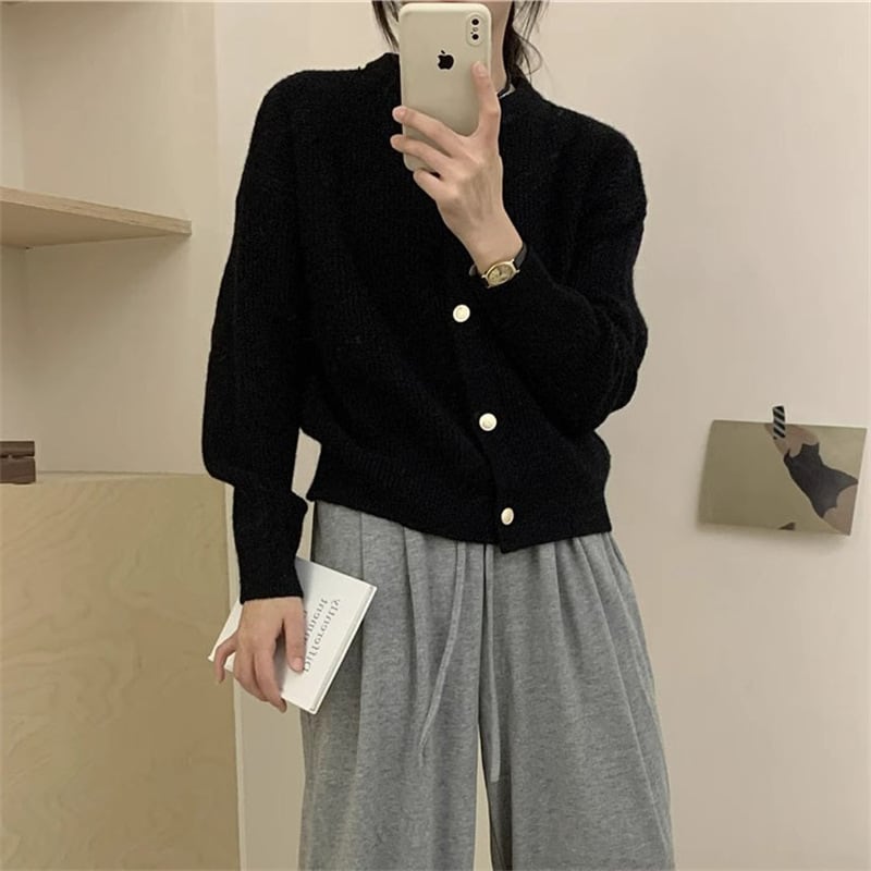 【outer】ニットカーデ　M25959
