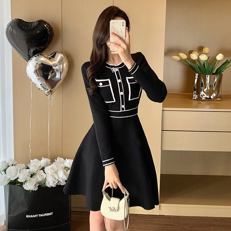 【dress】ニットワンピース　M28391
