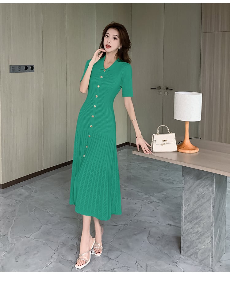 【dress】ニットワンピース　M24550