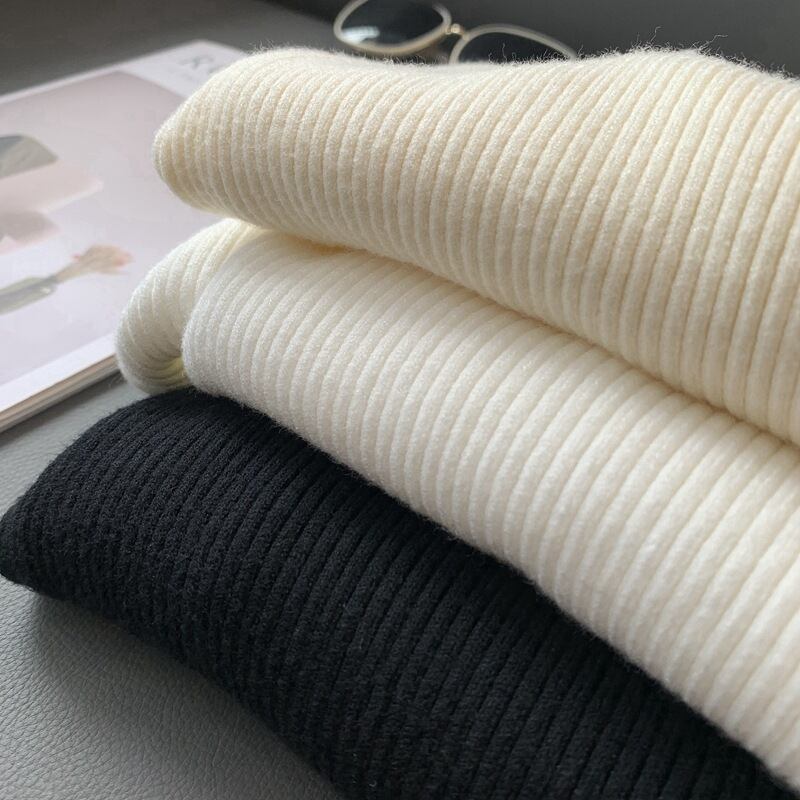 【tops】レース切り替えニットトップス　M27213