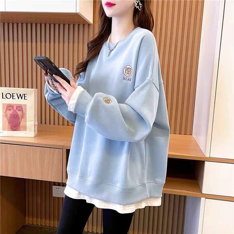 【tops】ドッキングパーカー　M18555