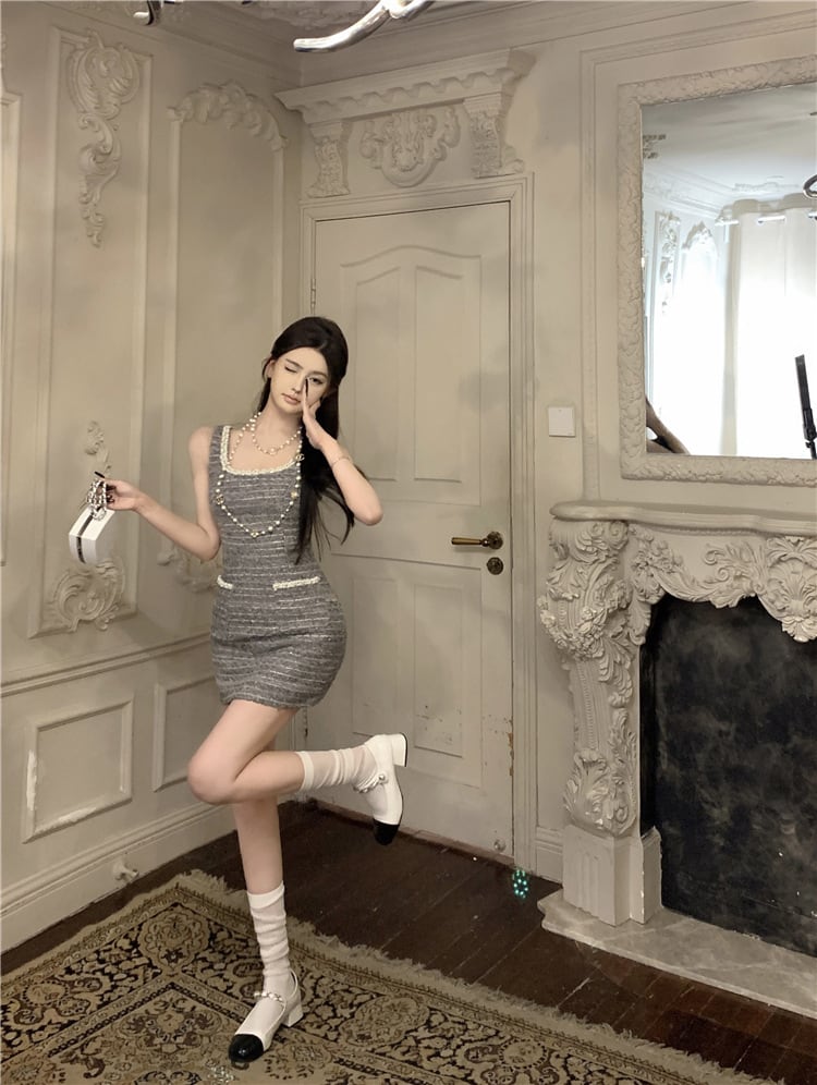 【dress】パールキャミワンピース　M24181