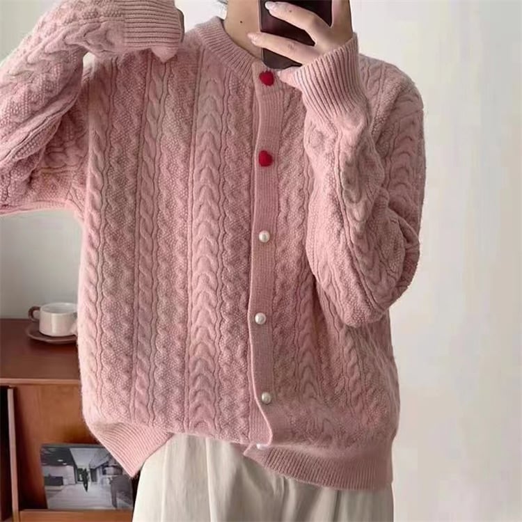 【outer】ニットカーデ　M25790
