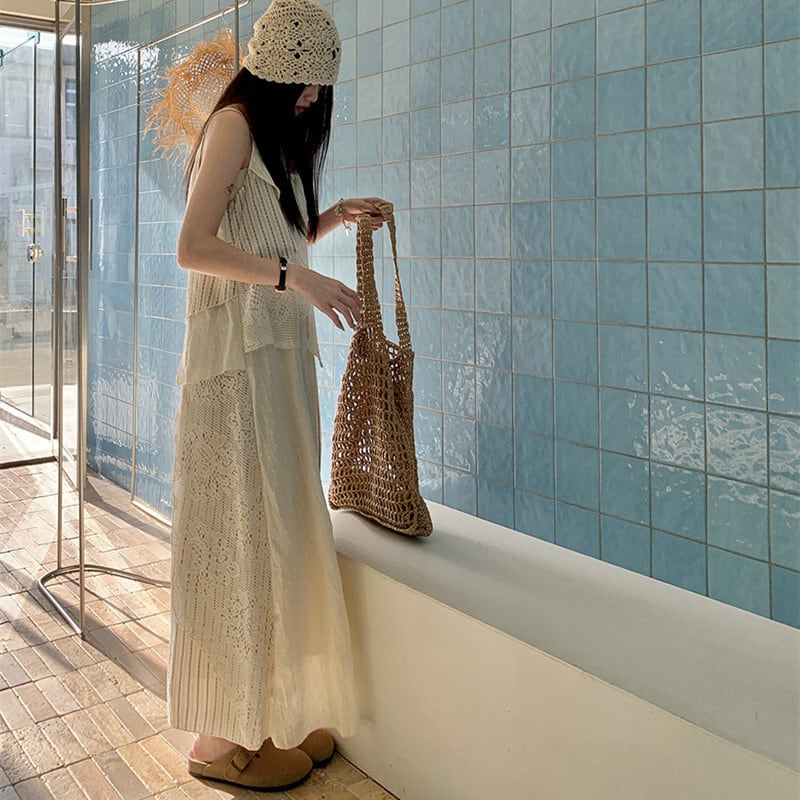 【dress】切り替えキャミワンピース　M25319