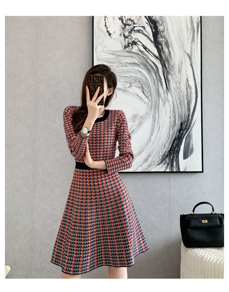 【dress】ニットワンピース　M25501