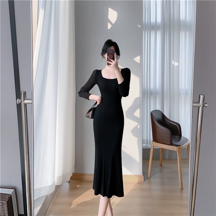 【dress】ニットワンピース　M28020