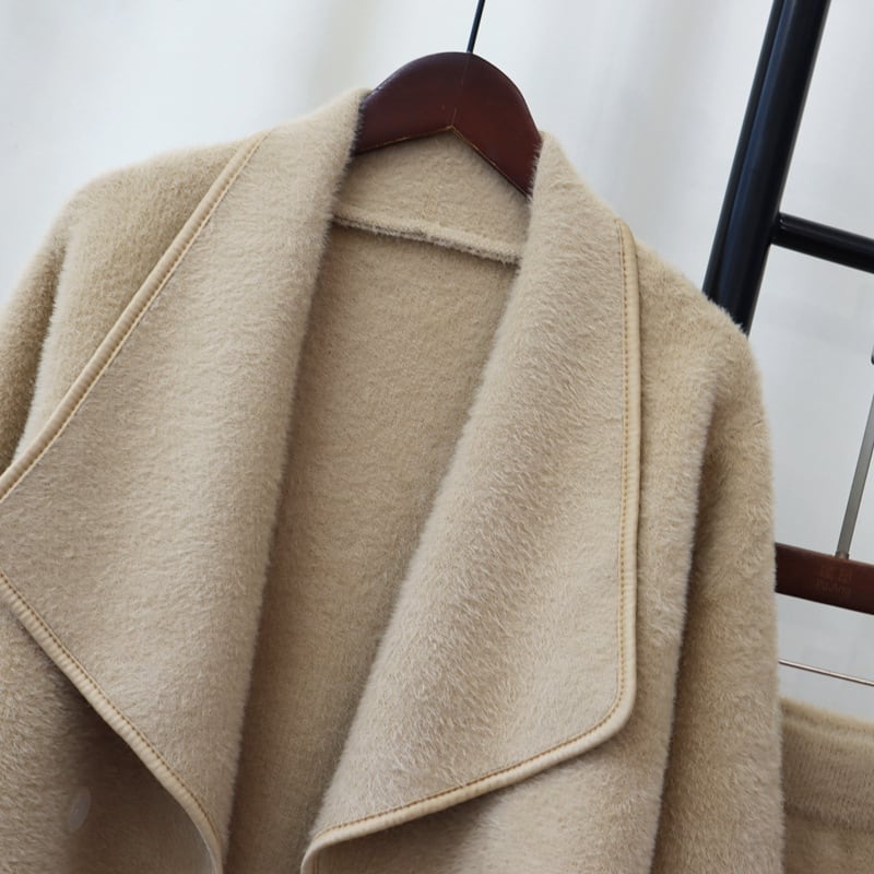 【set】ファーショートコート×スカートセット　M26374
