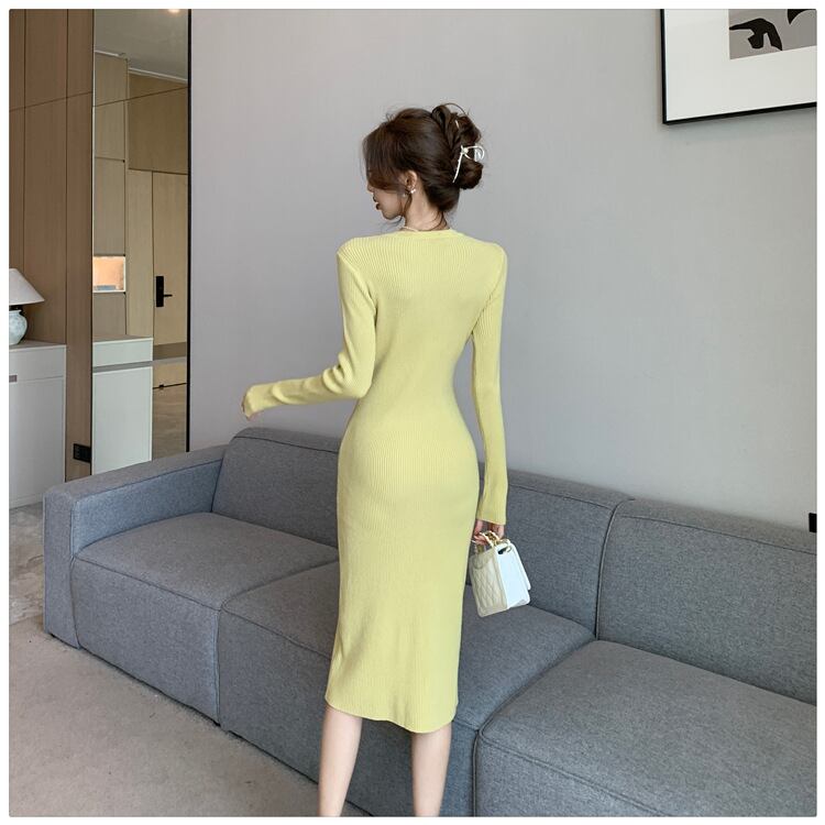 【dress】ニットワンピース　M18562
