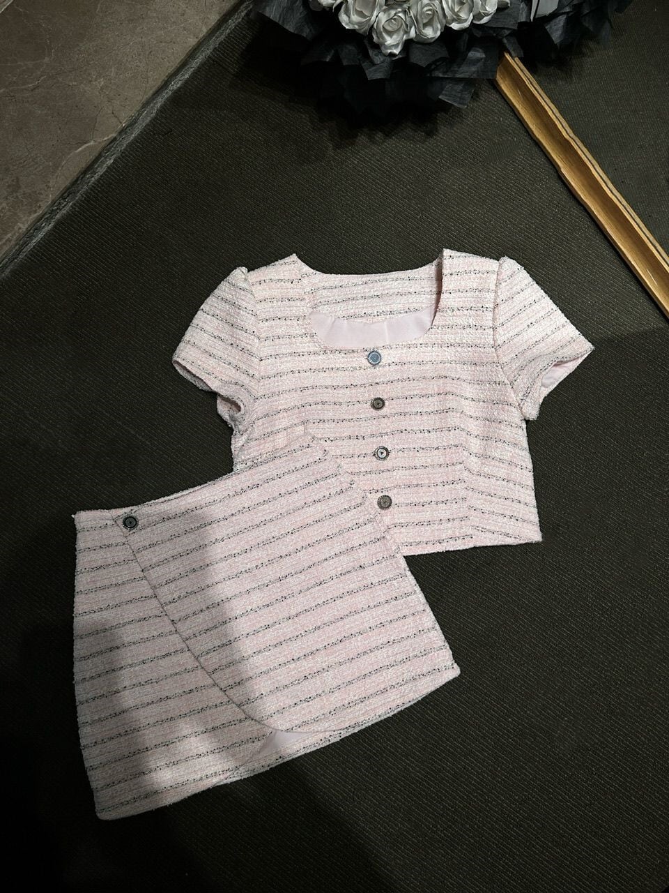 【set】トップス×スカートセット　M24426