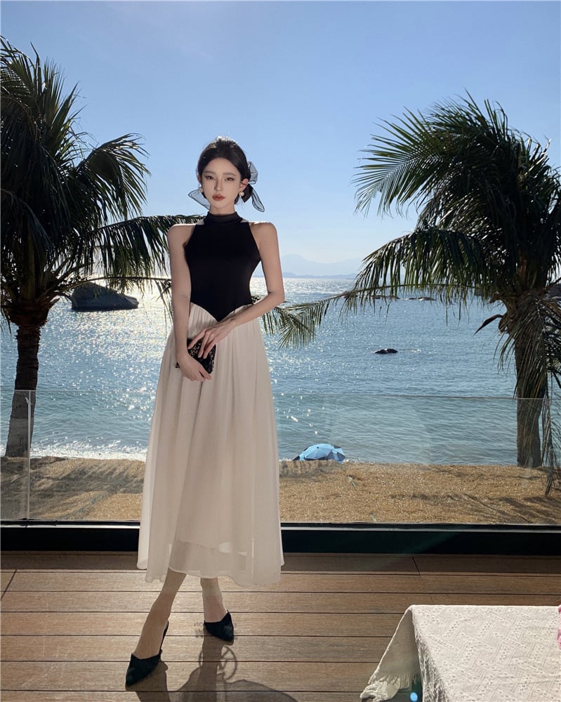 【dress】ノースリーブワンピース G20115