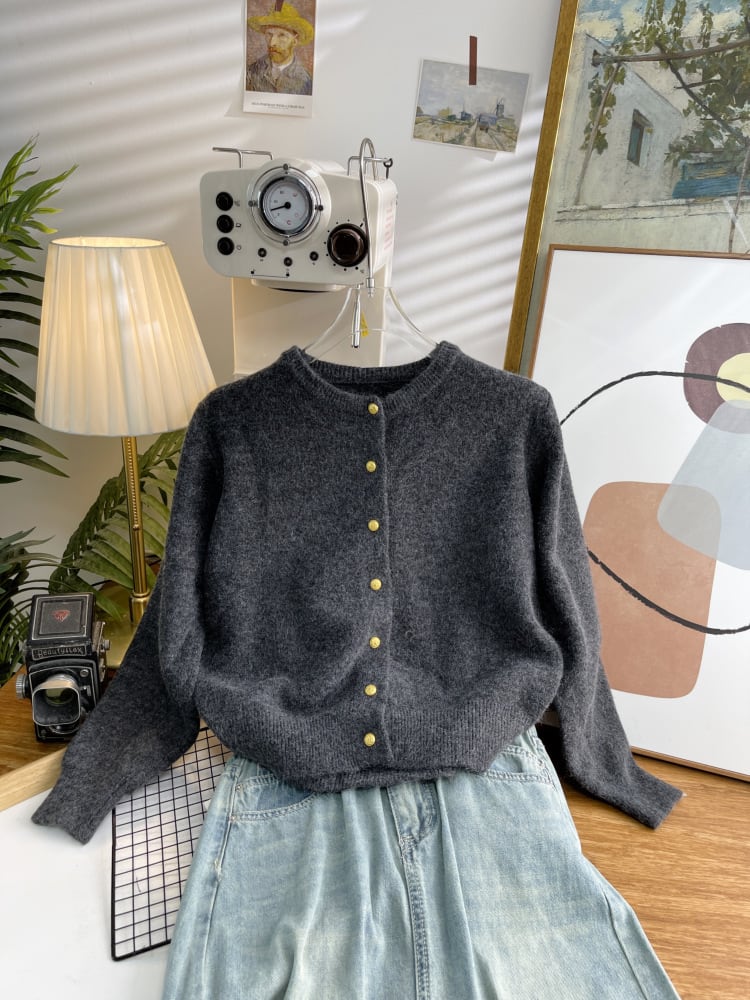 【outer】シンプルカーディガン     N2824