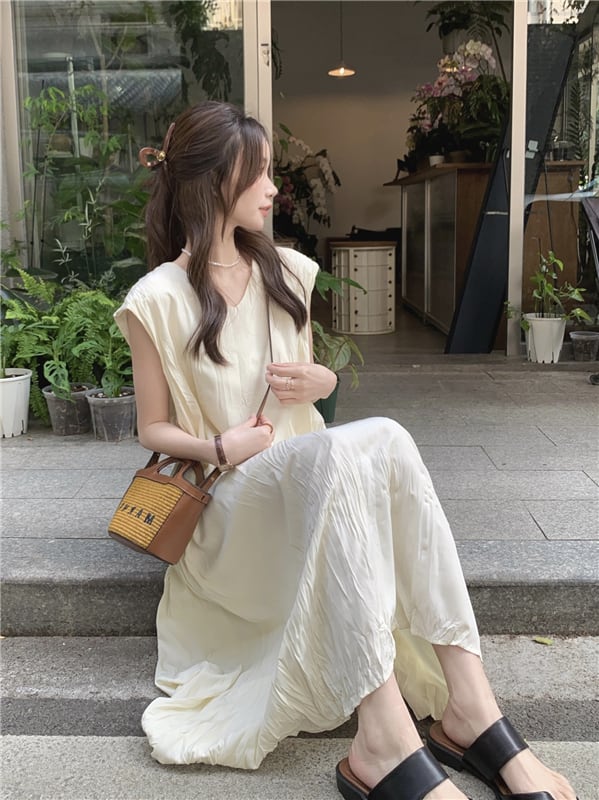 【dress】ノースリーブワンピース　M24099