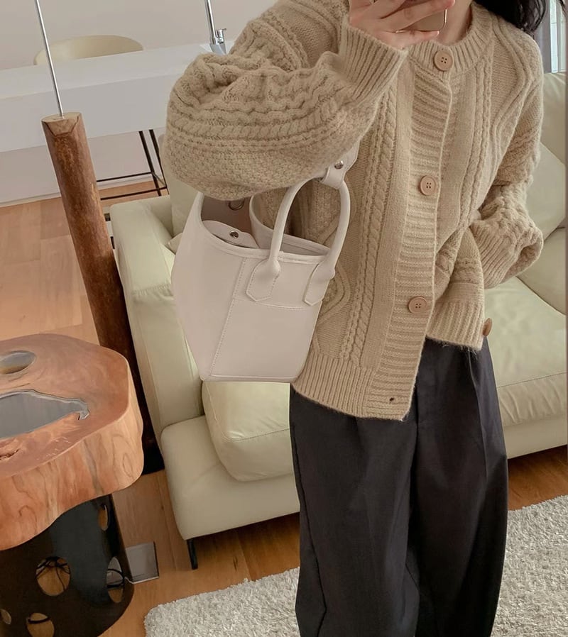 【outer】ニットカーデ　M25525