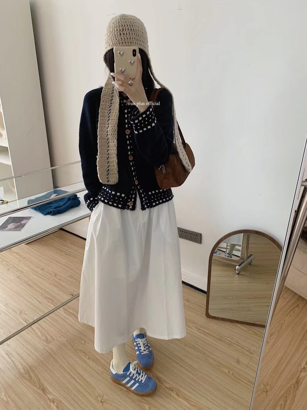 【outer】ニットカーデ　M27193