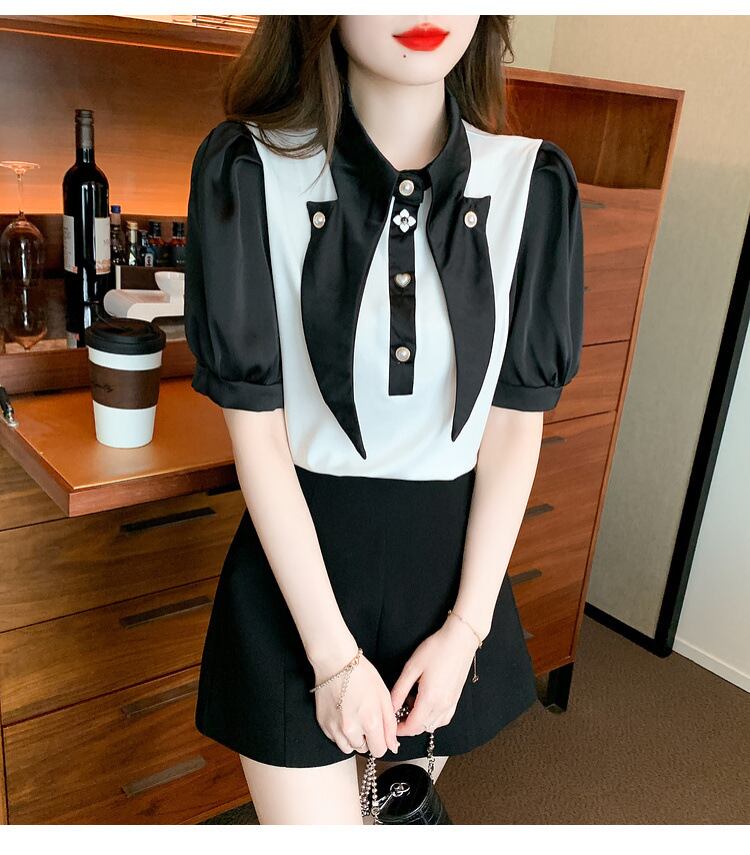 【tops】高級感ブラウストップス G20728