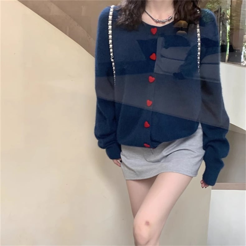 【outer】人気ニットカーデ　N2691