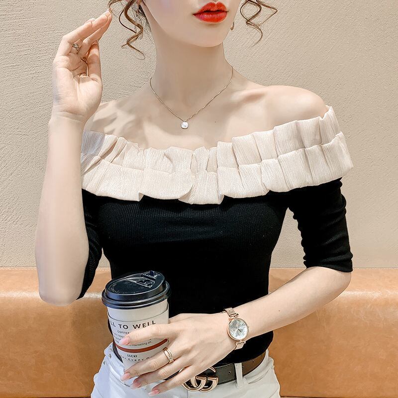 【tops】オフショルダーTシャツG20827