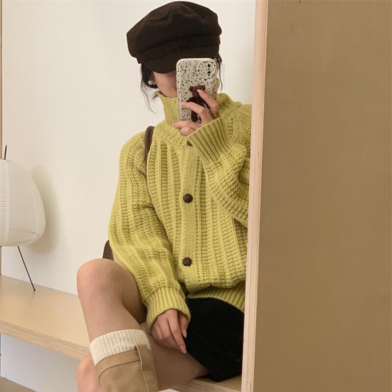 【outer】ニットカーデ　M27151