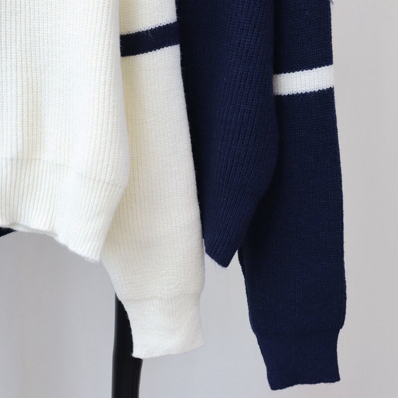 【tops】ファスナーニットセーター　M27887