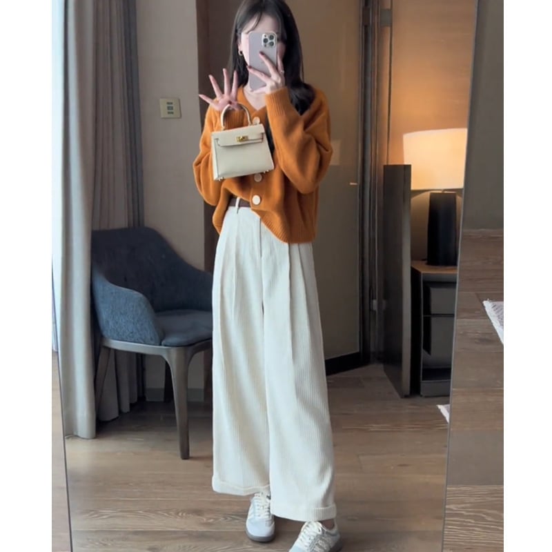 【outer】ニットカーデ　M25678