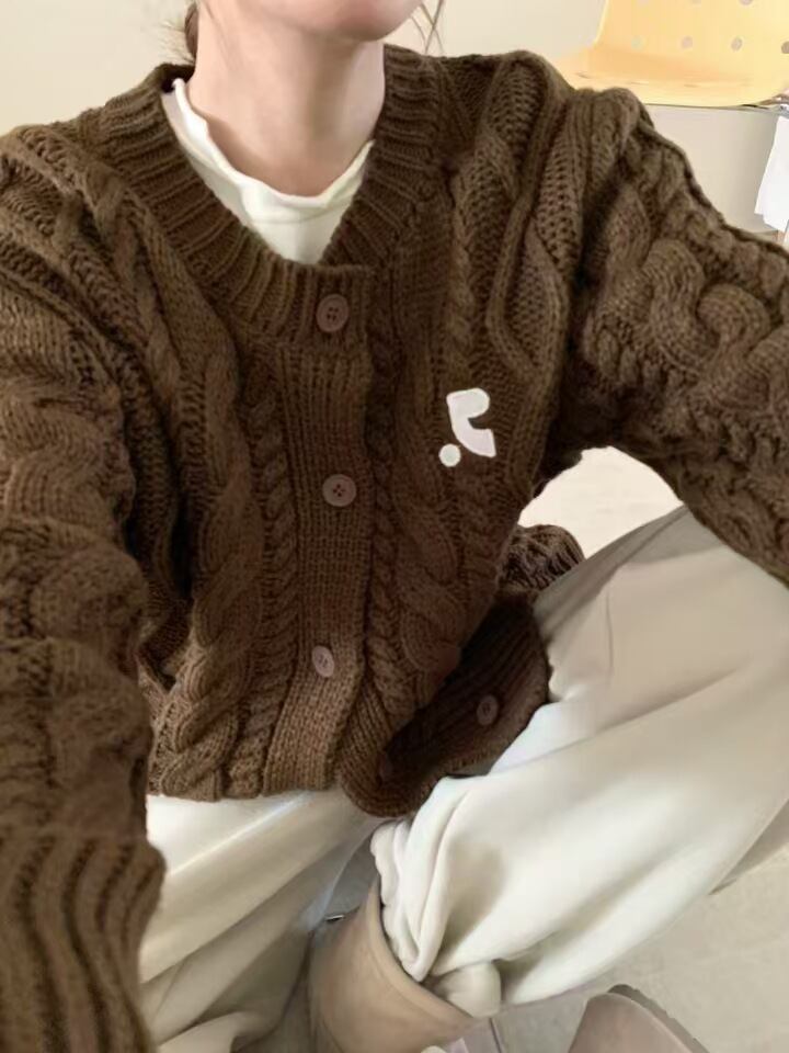【outer】ニットカーデ　M28823