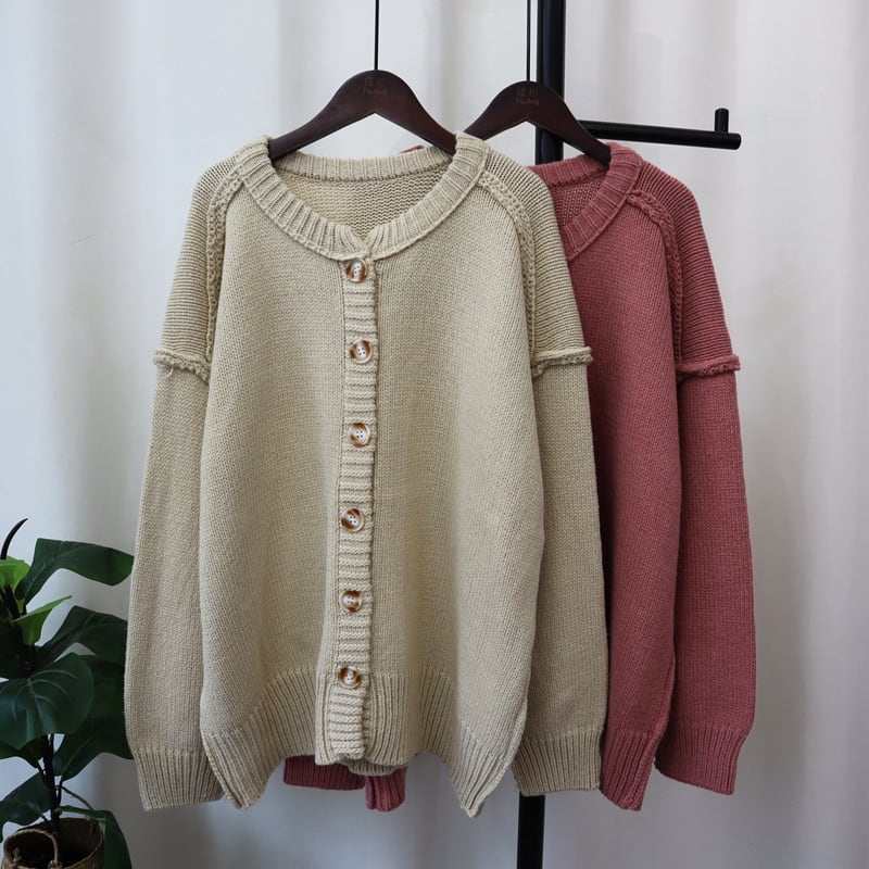 【outer】ニットカーデ　M26004